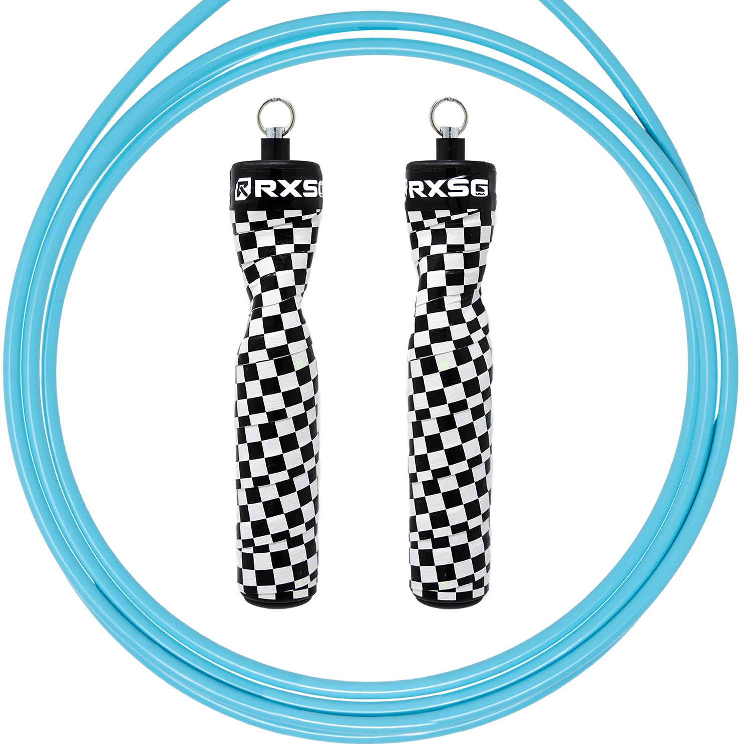 CustomFit Rx Jump Rope Original Checker/Teal