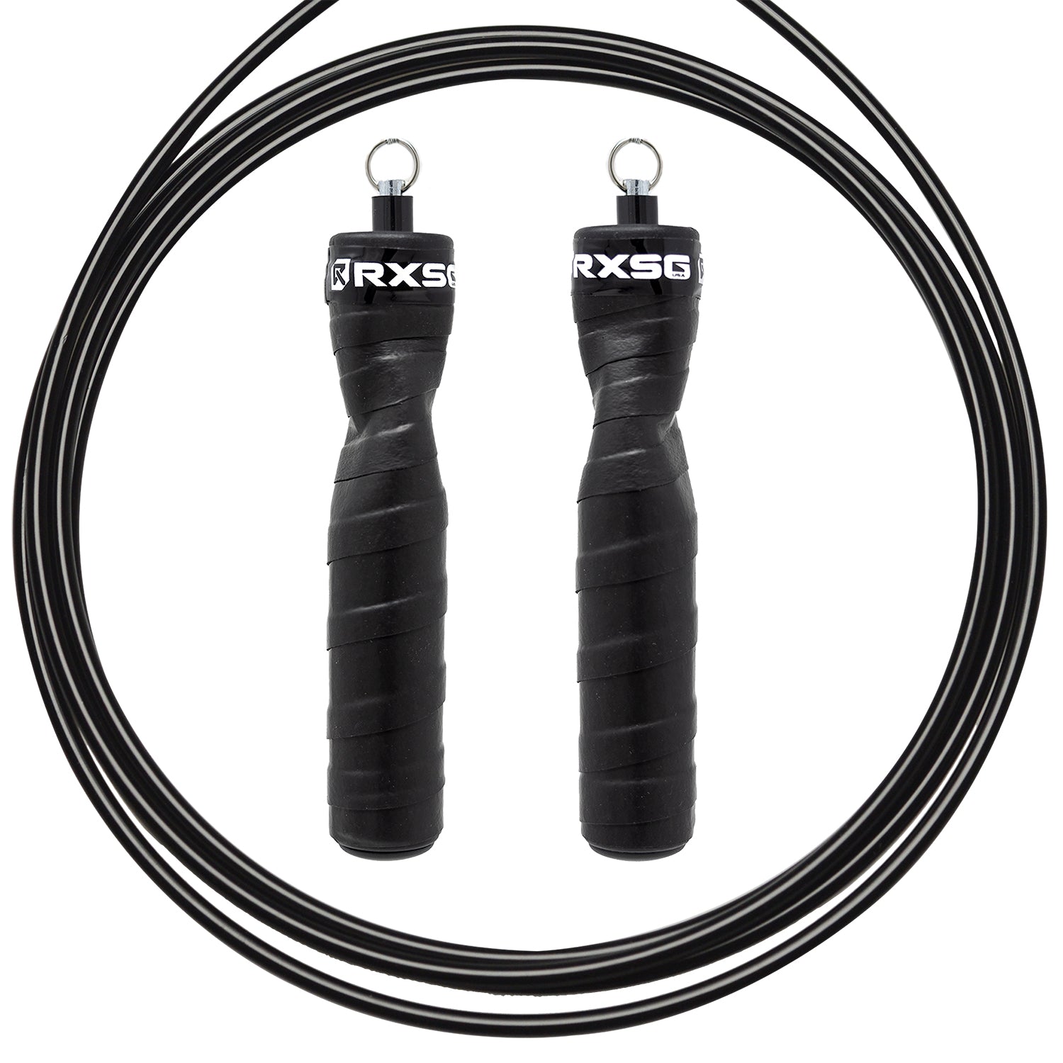 CustomFit Rx Jump Rope Original Black/Black