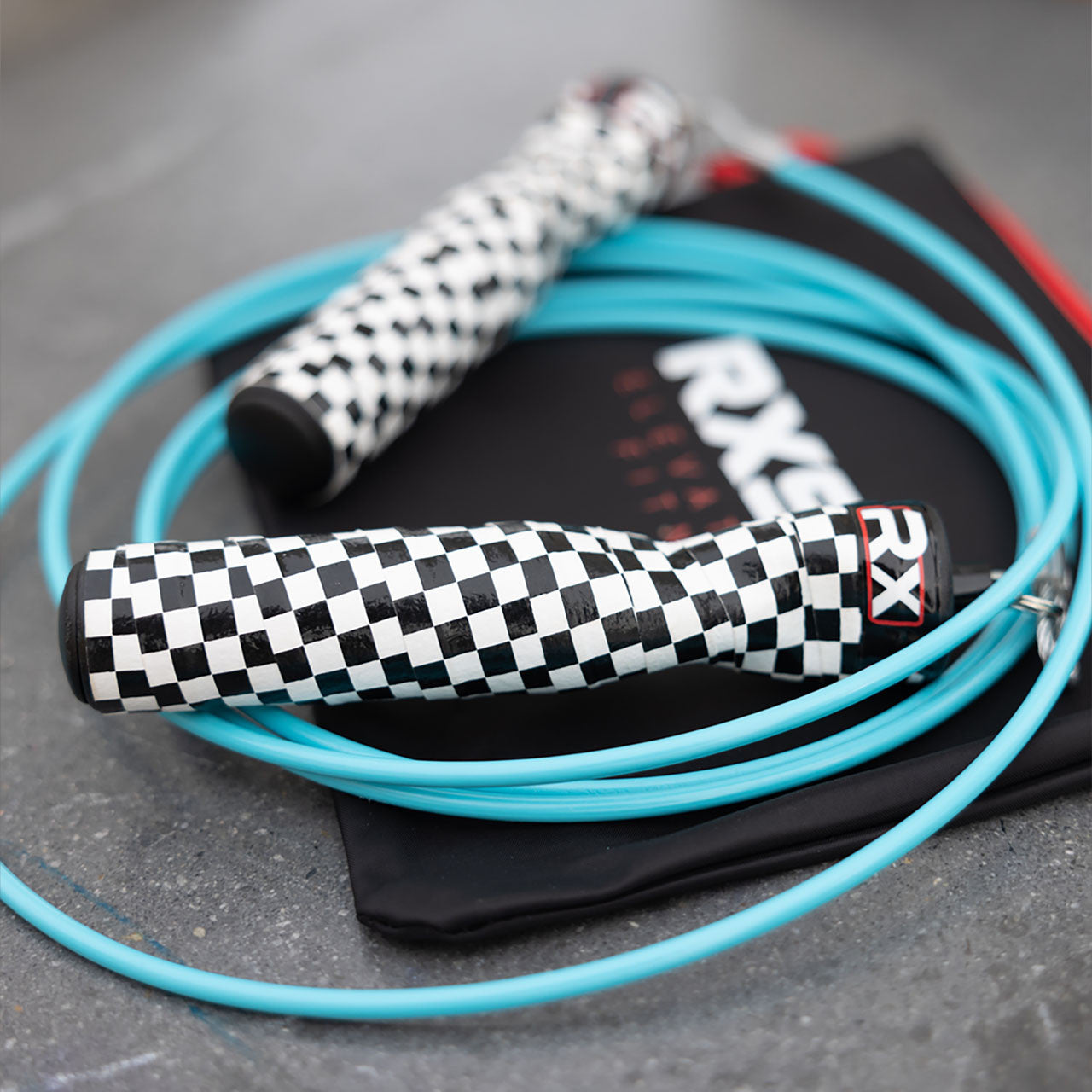 CustomFit Rx Jump Rope Original Checker/Teal