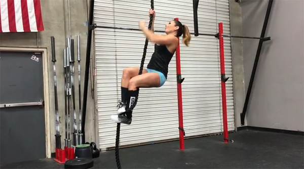 Rope Climb S Wrap Technique