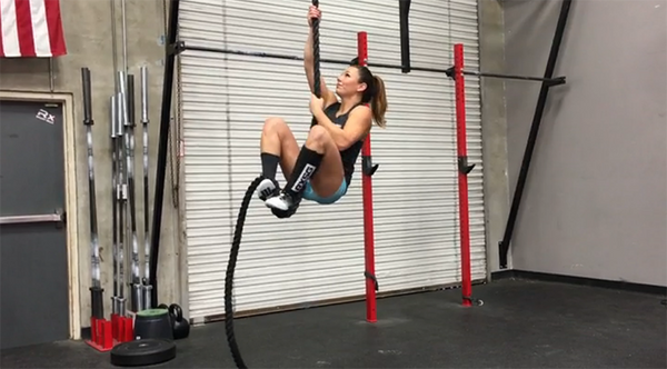 Rope Climb Secure J Wrap Technique